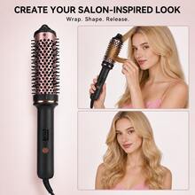 2-In-1 Multifunctional Curling Iron & Straightener, Negative Ion Hair Curler, Wet & Dry Use, Unisex Gift, Unique Gift, Cool Gift, Women's Gift, Gift Set - Black - View 9
