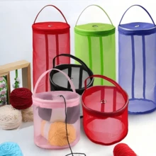 Handmade Crochet Tools Hook & Yarn Storage Bag, Mesh Yarn Storage Pouch, Suitable For Crochet Enthusiasts, Handicraft Accessories - Multiple Styles - View 11