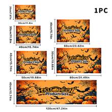 1pc Dish Drying Mat, Coffee Machine Mat, Halloween Theme Dish Drying Mat, Absorbent And Quick-Drying, Suitable For Dining Table And Kitchen, Creative Pumpkin And Bat Pattern, Atmospheric Tabletop Decor Mat, Holiday Item To Keep Countertop Clean, Multi-Purpose Drying Mat, Home Gift, Tabletop Decoration - XYLSD-982 - View 16