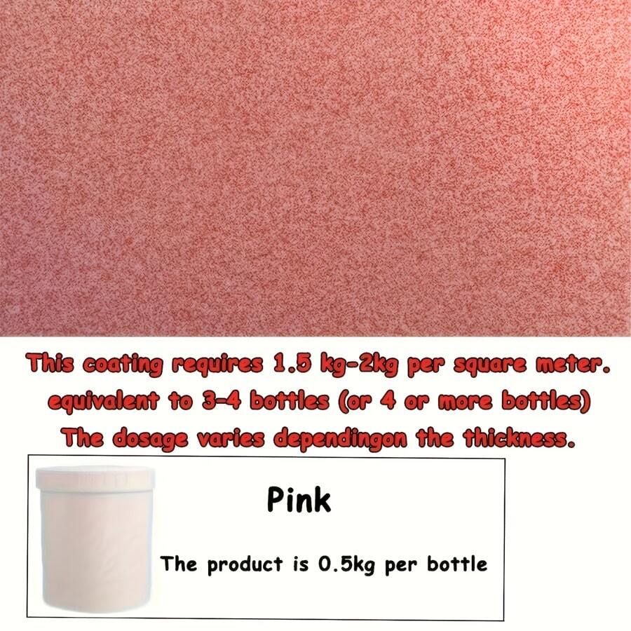 0.5kg Self‑Leveling Epoxy Colored Sand Floor Coating, 8 Colors, Wear‑Resistant Anti‑Slip Marble‑Style Finish, Indoor & Outdoor Professional Flooring