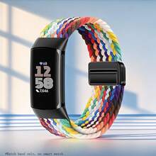 磁吸尼龍環式腕帶，適用於 Charge 6/Charge 5 運動智慧手錶替換錶帶，男女通用 - Fitbit Charge 5/6 - 查看 27