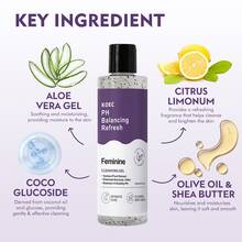 Refresh PH Balanced Intimate Wash - Natural Feminine Hygiene Gel, Gentle Cleansing, Odor Control And Skin Nourishing - PH Balanced Formula Suitable For All Skin Types Refresh Plant-Based Feminine Intimate Wash - PH Balanced, Antibacterial Balanced PH Cleansing Wash - Multiple - View 7