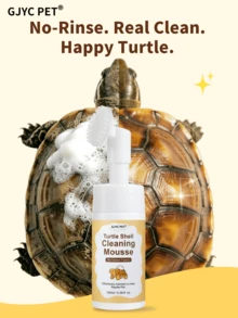 GJYC PET 1.52 Fl Oz Spray para el Cuidado del Caparazón de Tortuga, Reparar Brillo Prevenir Grietas en el Caparazón, Humectar Caparazón de Tortuga Seco, Nutrir Profundamente el Caparazón y la Piel de Reptiles - Cuidado del caparazón de tortuga - Ver 8