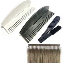 Giá đỡ lưu trữ trưng bày tóc nối bằng acrylic di động + Lược chải tóc thẳng lông nylon gốm, phù hợp cho tóc dày, bộ dụng cụ làm tóc, dùng cho salon, du lịch và hằng ngày - Xem 1