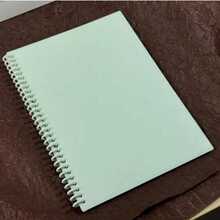 Chaodouxiong 1/2/4pcs A5 Spira Blank Notebook, Detachable Pages For DIY Assembly, Portable Ledger For School Office, Teacher's Day Graduation Gift,Back-To-School - Multicolor - View 8