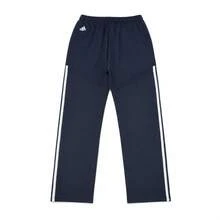Adidas Performance Three-Stripe Straight-Leg Track Pants Navy Classic Unisex - Navy - View 2