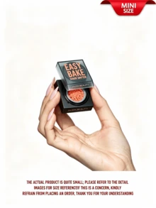 Huda Beauty Easy Bake Shade Shifter 修正色定妝粉 #Vibrant Peach 色 (迷你尺寸) 1g/0.03 Oz | 瞬間提亮並煥活暗沉肌膚 | 輕盈質地 | 完美適合提亮眼下或增強腮紅色調 - Vibrant Peach - 1g - 查看 2