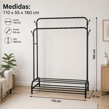 Clothing Racks - Noir - Voir 2