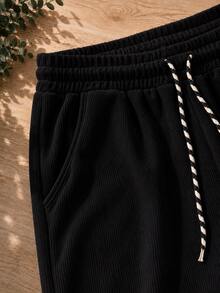 Women Sweatpants - Black Whole Bean Coffee - View 3