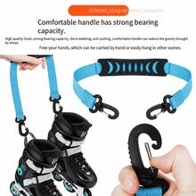 Ski Boots, Ice Skates, Hand Rope/Double Hook/Hanging Rope/Portable Outdoor Ski Board/Lifting Rope/Lifting Shoelaces/Roller Skates/Lifting Shoelaces - Multicolor - View 7