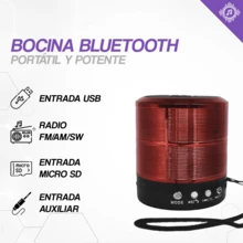 Bocina Bluetooth Portátil con Luces RGB Multicolor, Altavoz Inalámbrico con Sonido Potente y Graves Claros, Diseño Moderno para Fiestas, Karaoke, Reuniones con Amigos, Hogar y Viajes, Conexión Estable y Batería Recargable para Disfrutar tu Música Favorita en Cualquier Lugar - Ver 14