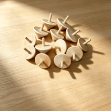 10 Buah Gasing Kayu, Mainan Penghilang Stres untuk Remaja, Gasing Unik, Putaran Datar, Cocok untuk Penghilang Stres di Tempat Kerja, Waktu Luang, dan Pesta, Dapat Dicat untuk Menciptakan Gasing Kreatif yang Unik - MultiWarna - View 5