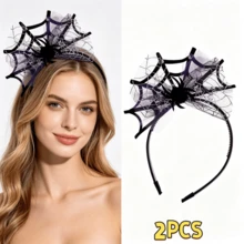 1pc Halloween Scary Spider Skull Headband, Halloween Spider Skull Headband, Costume Headpiece, Suitable For Party, Theme Gathering, Cosplay Outfit, Lightweight And Easy To Wear, Strong Atmosphere, Holiday Decoration Accessory, Home Decor, Family Essential, Best Gift For Partner / Family / Friends, Birthday Gift And Holiday Gift, Halloween Gift, Christmas Gift - Multicolor - View 11