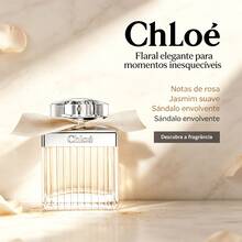 Chloé Eau de Parfum 75ml, o clássico perfume feminino de mesmo nome. Fragrância floral suave e feminina. Perfeito para presentear em todas as estações. - Floral - Visão 5