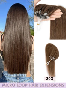 50pcs Ekstensi Rambut Manusia Mikro Ring dengan Manik-manik, Tidak Perlu Lem, Pemasangan Mudah dan Tak Terlihat, Cocok untuk Penataan Sehari-hari, Perayaan Hari Raya, Perlengkapan Sekolah, dan Pengantin - MultiWarna - View 68