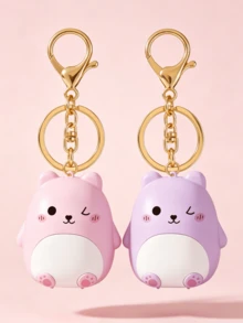 Cute Bear Themed Pill Box Design - A Portable 7-Day Pill Organizer That Can Be Refilled, Small Medicine Organizer With Keychain, Sealed Design, Large Capacity Pill Box, Convenient For Carrying Or Hanging On Bags, Suitable For Travel Or Daily Use Medicine Bag Pill Case Pill Containers Hospital Bag First Aid Kit Medicine Storage Bag Cruise Essentials Vacation Essentials Travel Stuff - Multicolor - View 19