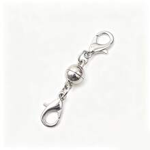 2/4/10 Pieces Locking Magnetic Jewelry Clasps Round Magnetic Lobster Clasps Locking Closures Necklace Clasps For Jewelry Bracelet Necklace Making - Spherical - View 9