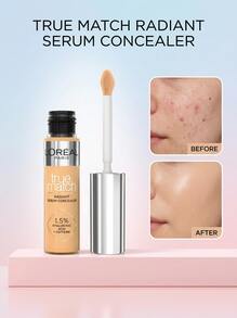 True Match Radiant Serum Concealer 6N 11 Ml – Concealer, Radiant Finish, For Dry Skin, 6N, Hyaluronic Acid, Suitable For Daily Makeup Routine - Multicolor - View 1