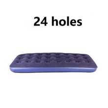 1pc Inflatable Mattress - PVC Camping Air Bed, Single/Double Flocked Air Mattress, Quick Inflation And Deflation, Foldable Portable Air Mattress, Suitable For Home Guest Stay, Temporary Bed, Camping, Travel, Comfortable Air Mattress - Multicolor - View 12