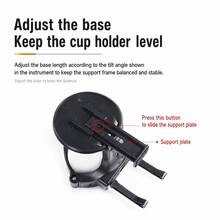 Universal Car Cup Holder – Adjustable Air Vent Mount For Large Tumblers & Travel Mugs, Secure Fit For Dashboard Or Console - A - View 7
