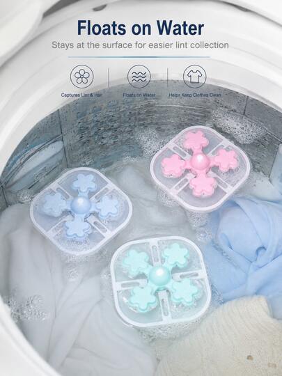 1/3pcs Laundry Ball Bag, Laundry Ball, Floating Lint Remover, Clothing Cleaning Filter Bag, Reusable Washing Machine Lint Collector And Protector Ball - Lint Remover, Washing Machine Lint/Fabric Protector Filter, Reusable Washing Machine Lint Collector And Protector Ball - Laundry And Washing Machine Cleaning Accessories, Floating Lint Cleaner (Suitable For Washing Machines)