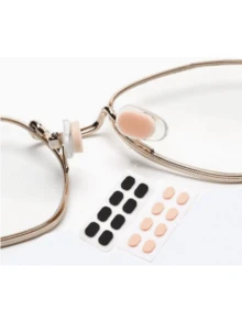 16/40pcs Glasses Nose Pads, Reduce Nose Bridge Pressure, Anti-Pressure Mark Sponge Pads, Super Soft Adhesive Nose Pads, Comfortable And Convenient, Quick Fit, Perfect Gift Choice - Multicolor - View 1