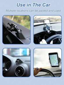 Car Phone Holder Base, Universal Car Air Vent Clip, Car Phone Navigation Holder, Base Plate, Universal Holder Base Air Vent Clip Style Universal Phone Navigation Holder Chassis - AA - View 9