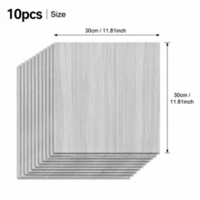 10pcs Self-Adhesive 3D Grid Wall Panels, Peel And Stick Decorative Wall Panels, Suitable For Living Room, Bedroom Indoor Background Wall Decoration And Home Renovation - 30x30cm - View 5