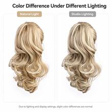 Elegant Claw Clip Ponytail - Short Curly Wavy Style, Synthetic Hair Extension, Fashionable Daily Wear, Easy To Use, Suitable For Various Occasions, Stylish Party Gift, Y2K Fashion - Multicolor - View 13