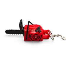 Mini Chainsaw Keychain, Novelty Pull-Cord Stress Relief Gadget, 3D Chainsaw-Shaped Bag Pendant, Durable Plastic Key Ring Accessory, Portable Desktop Decoration, Creative Pocket Collectible Gift, Suitable For Gifting To Friends And Daily Use - Multicolor - View 13
