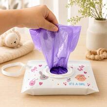 Flip-Top Diaper Disposal Bag, Can Be Hung On Stroller Or Car, Suitable For Shopping And Travel - Multicolor - View 11