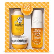 SOL DE JANEIRO Bum Bum Summer Gift Set Body Care Routine For Radiant & Exotic Softness – Pistachio & Salted Caramel - Fruity & Citrus - View 2