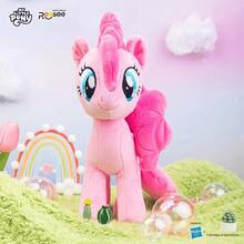 Hasbro My Little Pony 10英吋粉色毛絨娃娃，創意動畫毛絨娃娃，完美禮物 - 粉紅派 - 查看 2