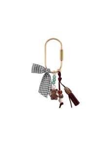 Bag Keychain For Women, Teddy Bear Keychain Pendant With Beads And Ribbon Design, Y2K Style Bag Charm And Car Accessory, Lightweight Keychain, Suitable For Daily Use, Multi-Functional Bag Decor, Rearview Mirror Pendant, Applicable To Handbags, Crossbody Bags, Shoulder Bags, Car Keys, Backpacks, Suitable For Women, Men, Tourists, Friends And Family, Perfect Gift For Teacher's Day, Graduation Season, Back To School, Independence Day, Birthday, Anniversary - Multicolor - View 12
