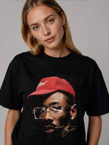 Damen T-Shirts - Schwarz - Übersicht 3