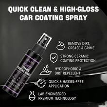 JB-XPCS Ultimate Ceramic Coating Spray, Car Body Protection Coating Spray, Improves Paint Texture, Forms A Dense Protective Layer, Hydrophobic And Rain-Resistant, Anti-Oxidant Automotive Coating Agent YT0506 - YT0506 - View 3