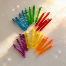 Creative Five-Point Star Bubble Wand, Test Tube Style, Colorful Appearance, Festival Event Decoration Prop, Outdoor Party Atmosphere Bubble Tube - Multicolor - View 4