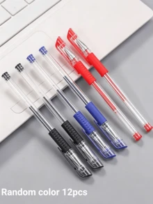 1 Pack Colorful Ballpoint Pens 7pcs/Set, 12pcs/Set High Quality Writing 0.5mm Multi-Color Neutral Pens, Economical Choice For Back To School, Excellent Performance And Unique, Learning And Office Stationery Supplies, Back To School Season Recommendation - Sets - View 5