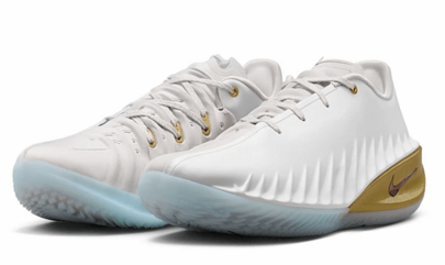 Nike G.T.Cut4 Edición Limitada Año del Caballo Cómodas y Suaves Tejido Cuero Sintético Zapatillas de Baloncesto de Caña Baja Unisex Blanco
