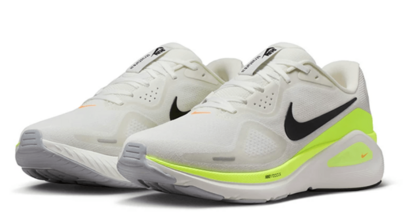 Nike Structure 26 Men's Lace-Up Comfortable Round Toe Mesh Low-Top Running Shoes White