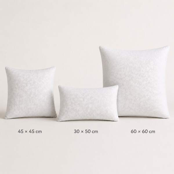 Premium Decorative Pillow Inserts – Ultra Full Fiber Filling, Multiple Size Options IN TURKEY 1-2-4 PCS