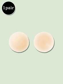2/10pcs Solid Adhesive Nipple Covers, Invisible And Comfortable, Compact And Portable, Suitable For Beach Trips And Travel, Compatible With Dresses, Camisoles And Bikinis - Multicolor - View 15