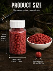 Fishing Bait Pellets, Scented Fish Attractant For Freshwater Fishing, Fishing Lures For Carp, Bass And Small To Medium Fish, Fishing Gear & Equipment For Lakes, Ponds And Rivers - Multicolor - View 6