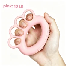 1pc Hand Grip Strength Trainer With Independent Finger Exerciser And Soft Silicone Hand Grip, Suitable For Home Fitness Training - Multicolor - View 5