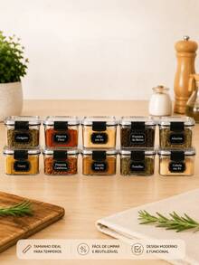 Kitchen Storage Set - Kit 10 Saksı - Görünüm 10