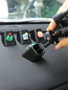 Car Phone Holder Base, Universal Car Air Vent Clip, Car Phone Navigation Holder, Base Plate, Universal Holder Base Air Vent Clip Style Universal Phone Navigation Holder Chassis - AA - View 2