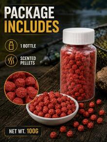 Fishing Bait Pellets, Scented Fish Attractant For Freshwater Fishing, Fishing Lures For Carp, Bass And Small To Medium Fish, Fishing Gear & Equipment For Lakes, Ponds And Rivers - Multicolor - View 7