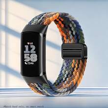 磁吸尼龍環式腕帶，適用於 Charge 6/Charge 5 運動智慧手錶替換錶帶，男女通用 - Fitbit Charge 5/6 - 查看 16