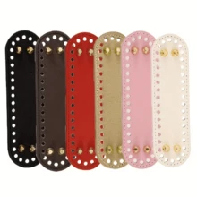 1/2/3/4 Buah Alas Tas Anyaman Tangan PU, Set Perlengkapan Kerajinan PU, Aksesoris Alas Koper, Bahan Pembuatan Dompet DIY - Beraneka warna - View 12