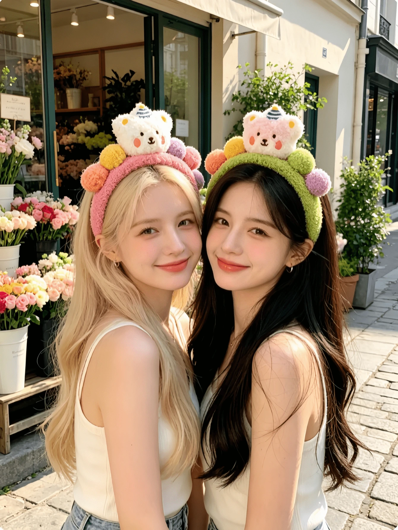 1pc Women's Cartoon Animal Plush Headband, 3D Animal Design Hair Accessory For Autumn/Winter, Suitable For Daily Wear - Multicolor - View 1